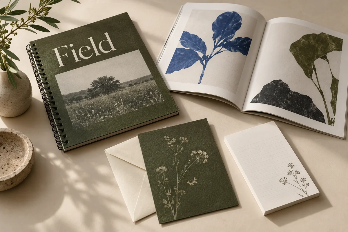 Books & catalogues print concept for format inspiration